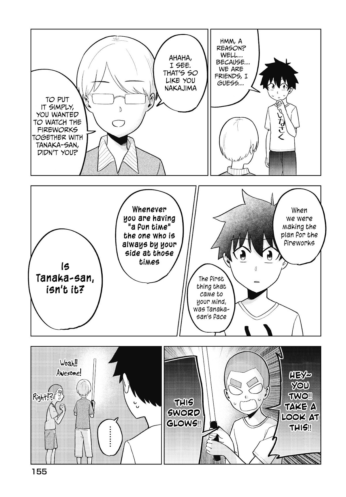 My Classmate Tanaka-san Is Super Scary (Serialization) Chapter 55 page 4 - Chapter 55