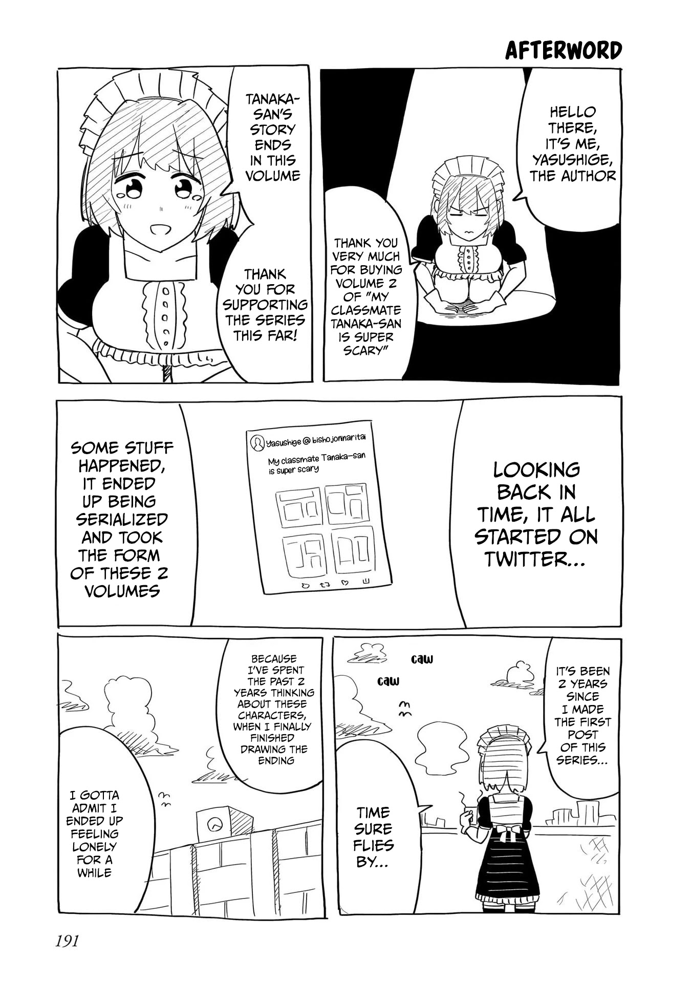 My Classmate Tanaka-san Is Super Scary (Serialization) Chapter 57 page 18 - Chapter 57 [END]