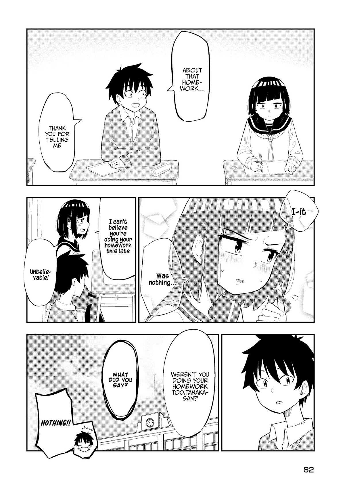 My Classmate Tanaka-san Is Super Scary (Serialization) Chapter 6 page 5 - Chapter 6