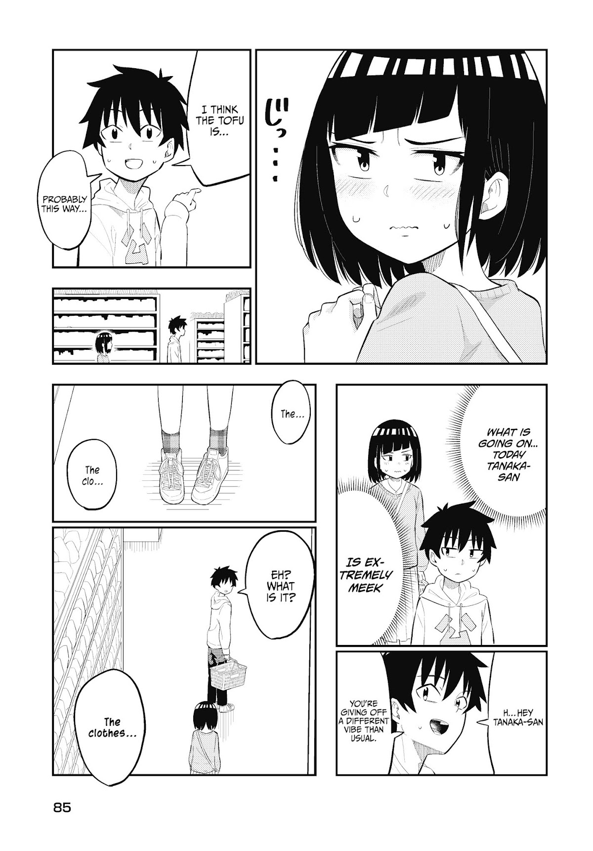 My Classmate Tanaka-san Is Super Scary (Serialization) Chapter 7 page 4 - Chapter 7