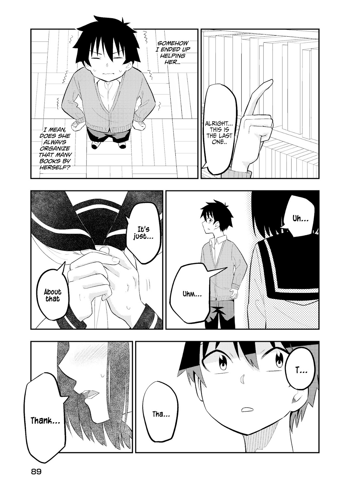 My Classmate Tanaka-san Is Super Scary (Serialization) Chapter 8 page 4 - Chapter 8