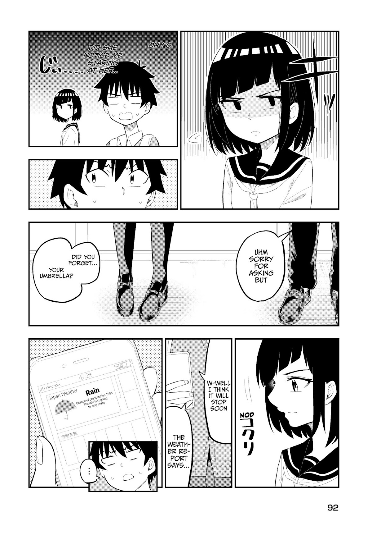 My Classmate Tanaka-san Is Super Scary (Serialization) Chapter 9 page 3 - Chapter 9