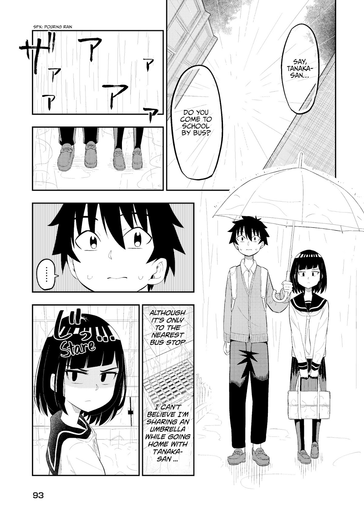My Classmate Tanaka-san Is Super Scary (Serialization) Chapter 9 page 4 - Chapter 9