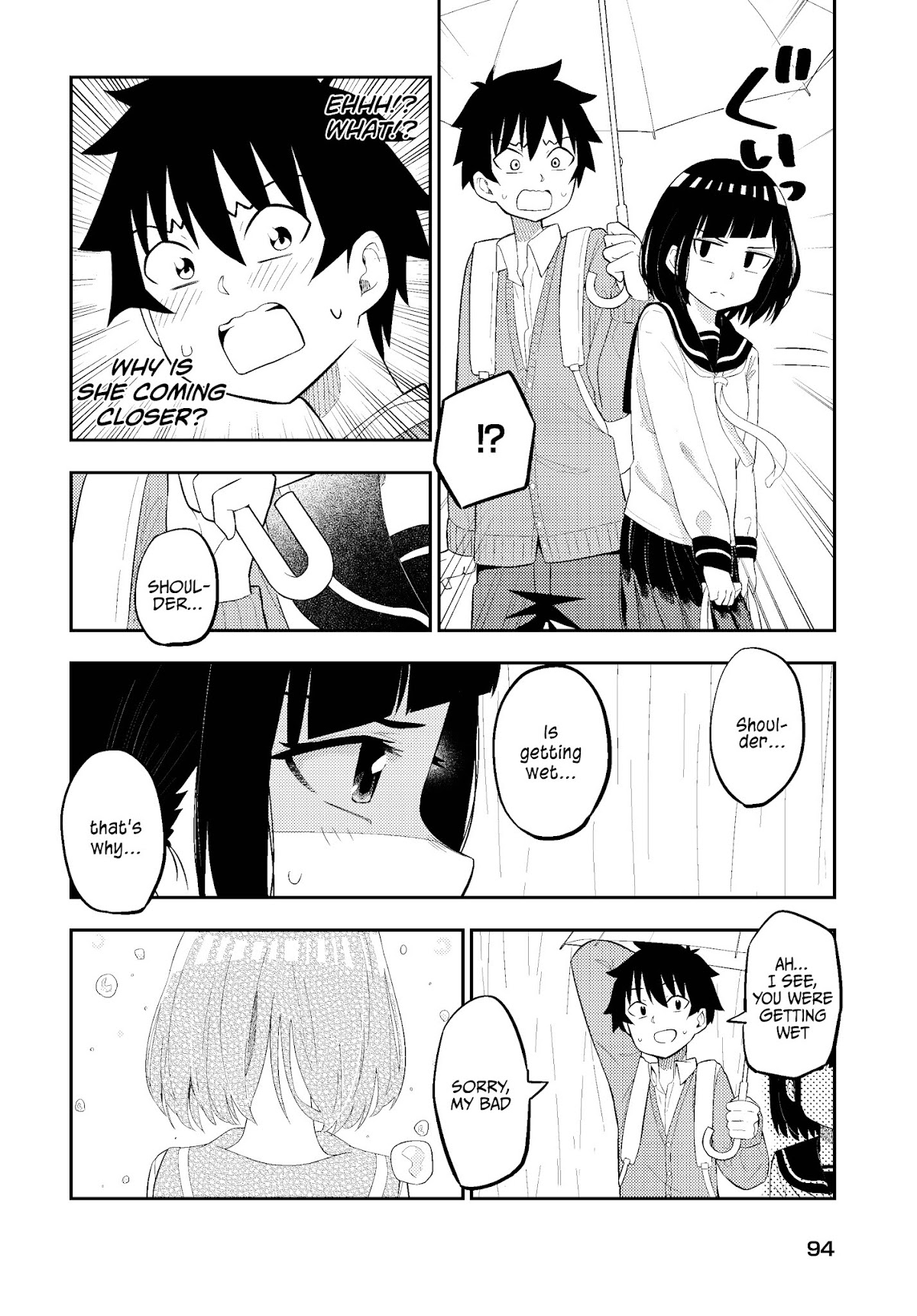 My Classmate Tanaka-san Is Super Scary (Serialization) Chapter 9 page 5 - Chapter 9