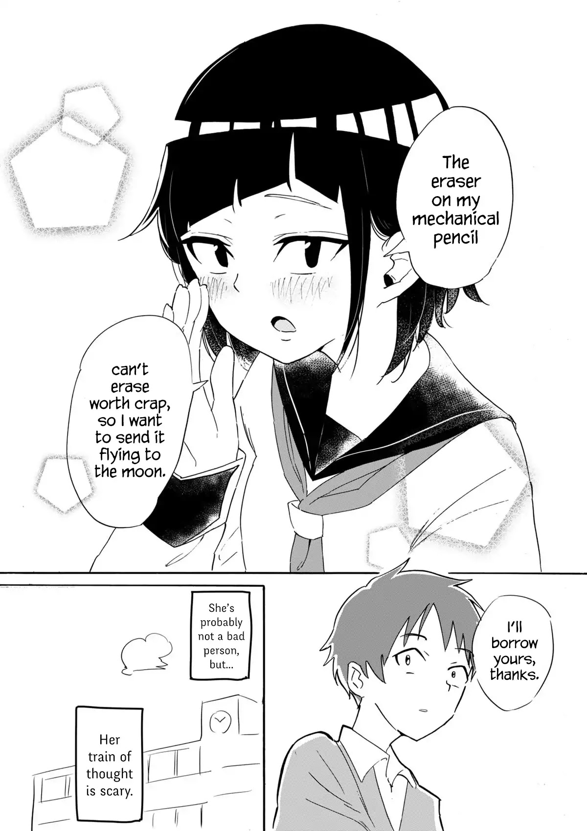 My Classmate Tanaka-san is Super Scary Chapter 1 page 4 - Chapter 1