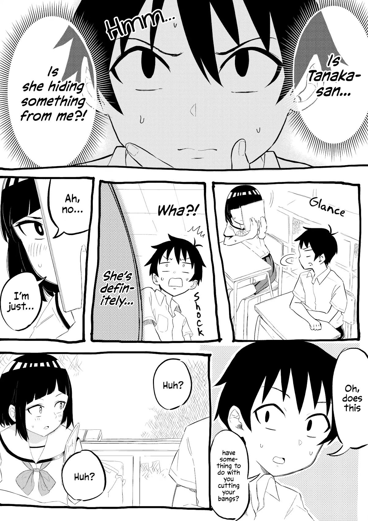 My Classmate Tanaka-san is Super Scary Chapter 10 page 3 - Chapter 10