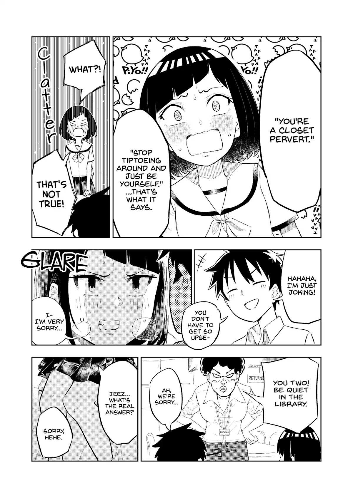 My Classmate Tanaka-san is Super Scary Chapter 11 page 3 - Chapter 11
