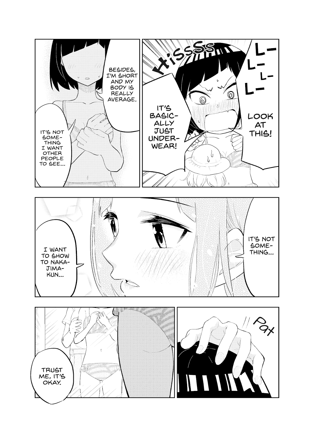 My Classmate Tanaka-san is Super Scary Chapter 13 page 3 - Chapter 13: The Fitting Room and Time Waited