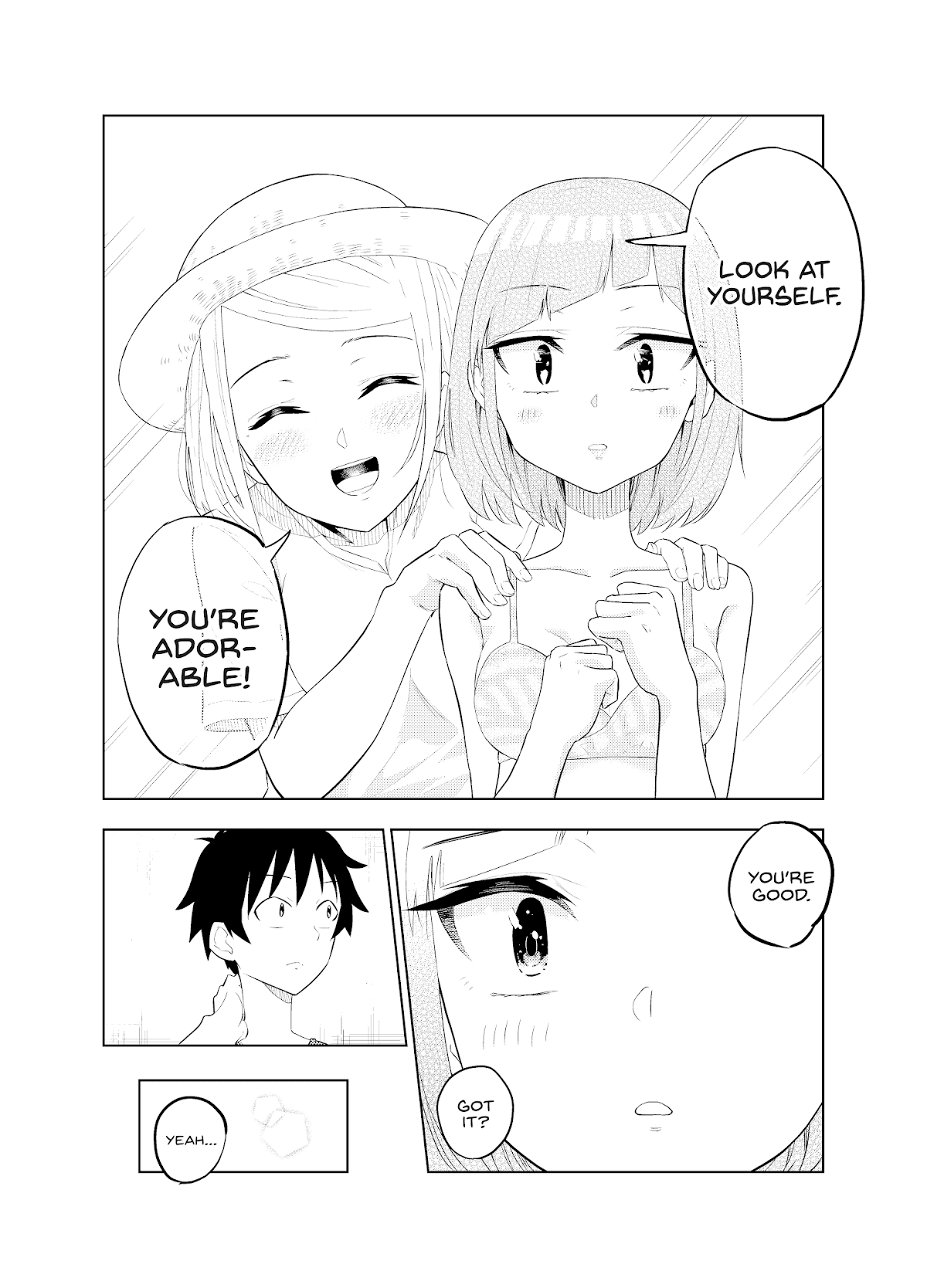 My Classmate Tanaka-san is Super Scary Chapter 13 page 4 - Chapter 13: The Fitting Room and Time Waited
