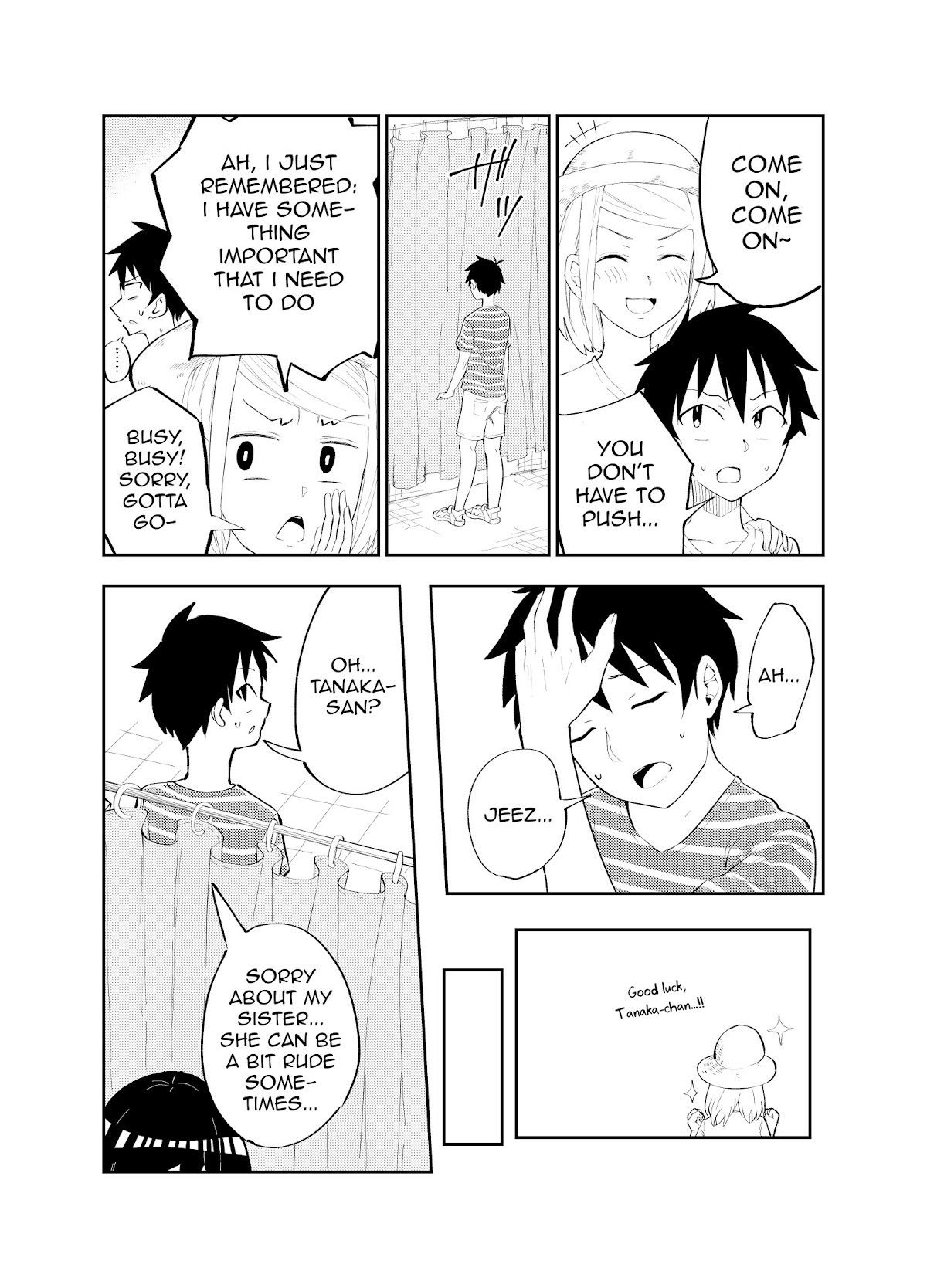 My Classmate Tanaka-san is Super Scary Chapter 14 page 1 - Chapter 14