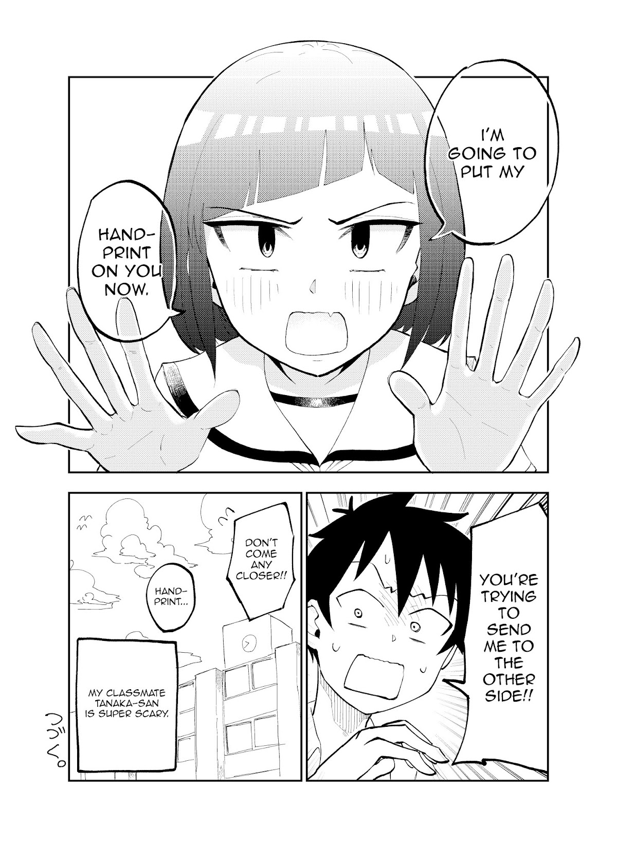 My Classmate Tanaka-san is Super Scary Chapter 15 page 4 - Chapter 15