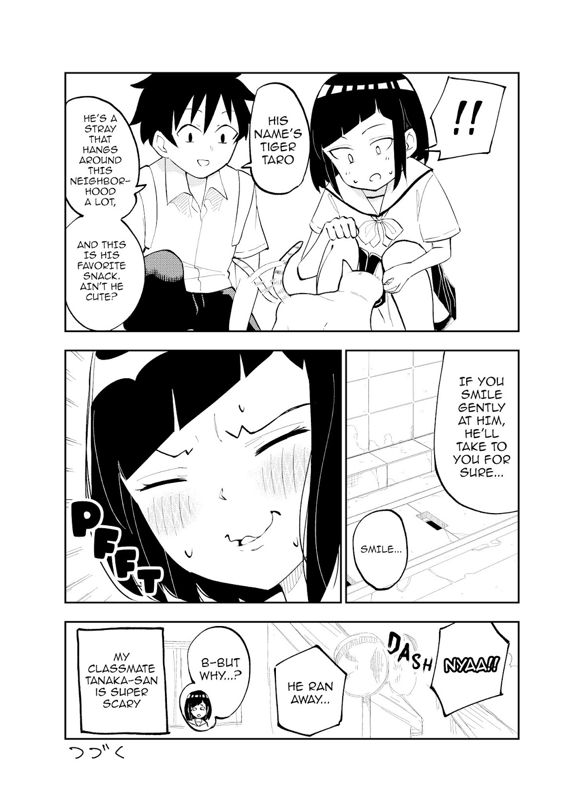 My Classmate Tanaka-san is Super Scary Chapter 16 page 4 - Chapter 16