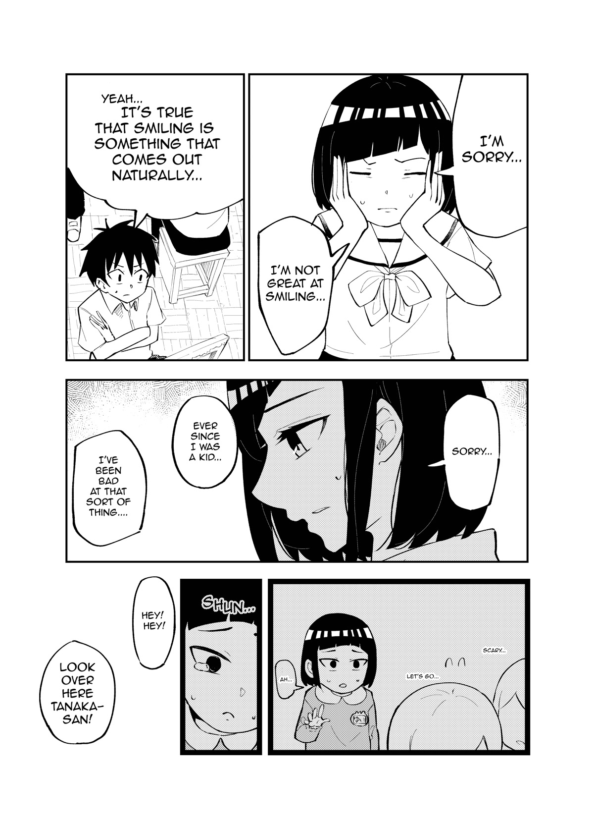 My Classmate Tanaka-san is Super Scary Chapter 17 page 3 - Chapter 17