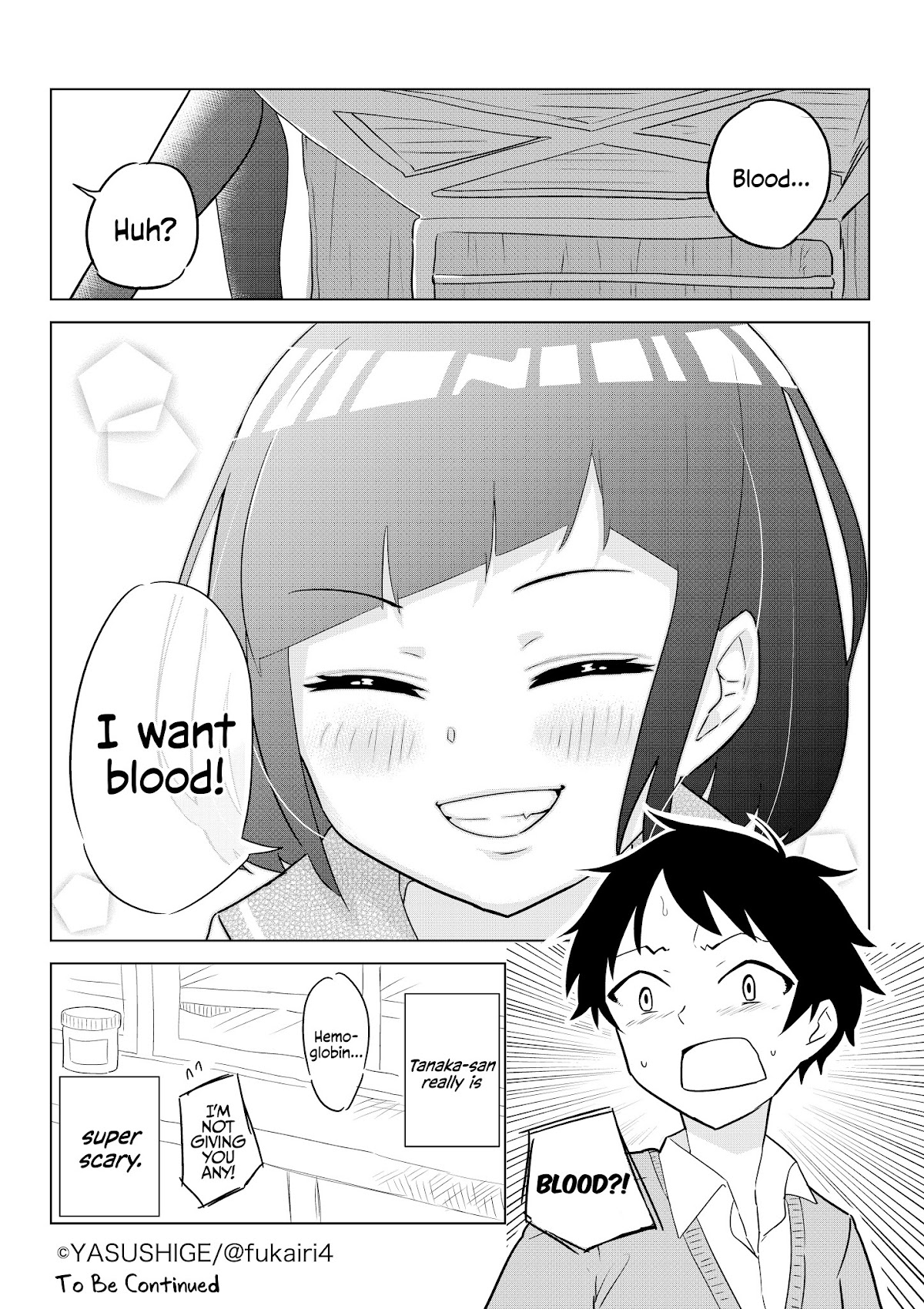My Classmate Tanaka-san is Super Scary Chapter 3 page 4 - Chapter 3