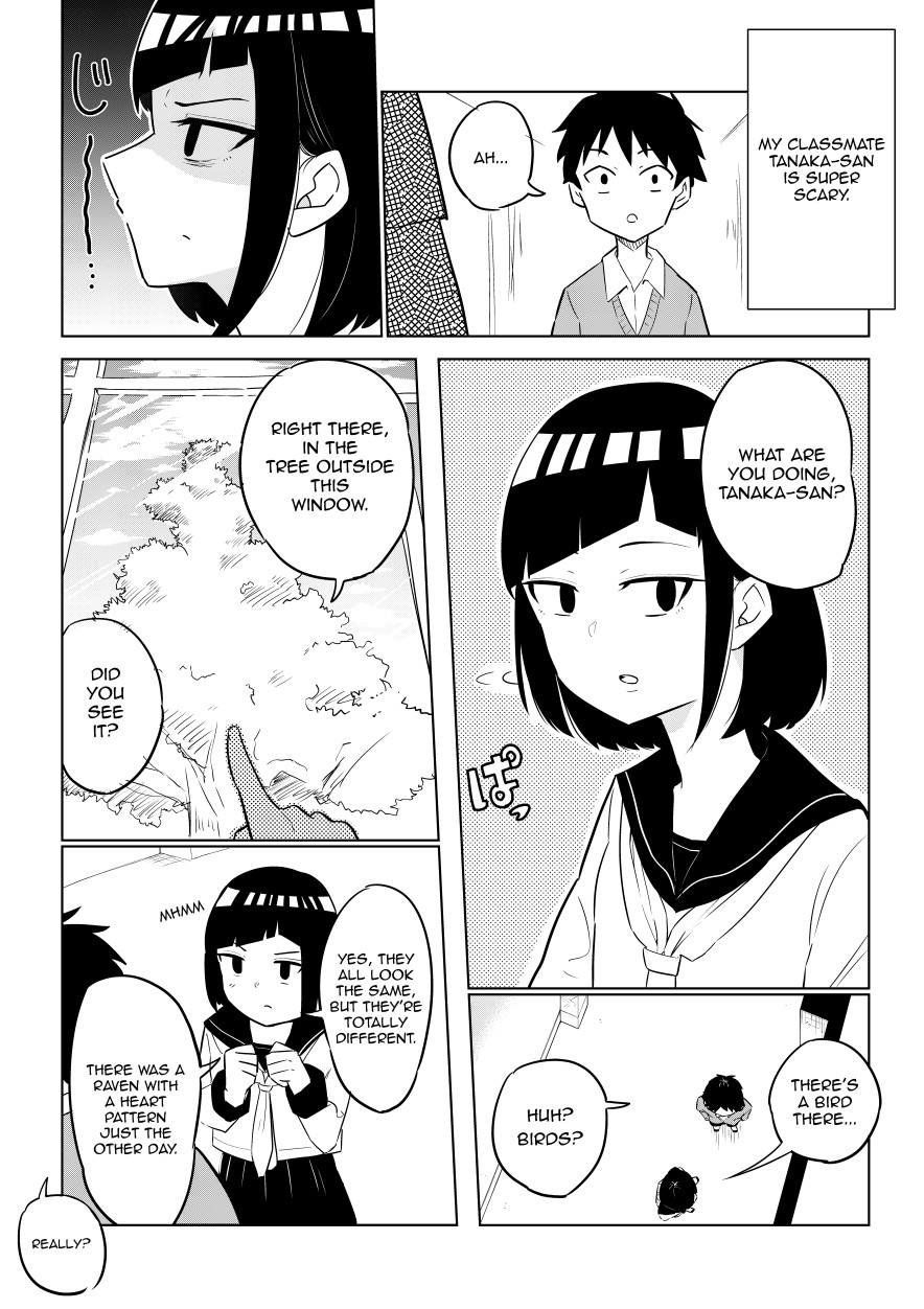 My Classmate Tanaka-san is Super Scary Chapter 4 page 1 - Chapter 4