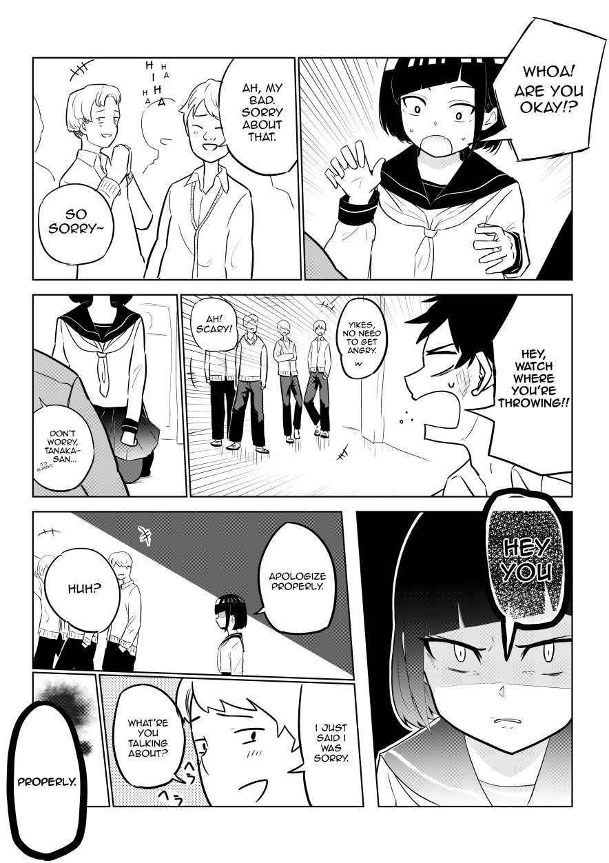 My Classmate Tanaka-san is Super Scary Chapter 4 page 3 - Chapter 4