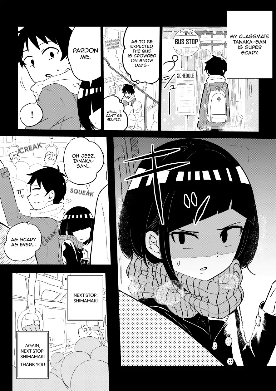 My Classmate Tanaka-san is Super Scary Chapter 6 page 1 - Chapter 6