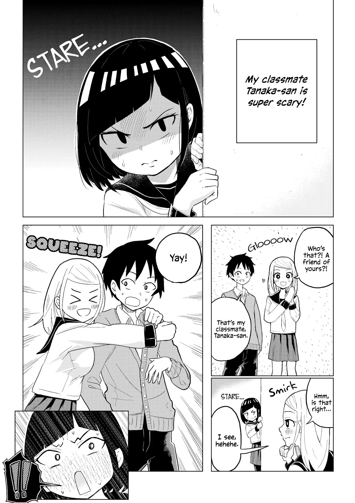 My Classmate Tanaka-san is Super Scary Chapter 7 page 2 - Chapter 7