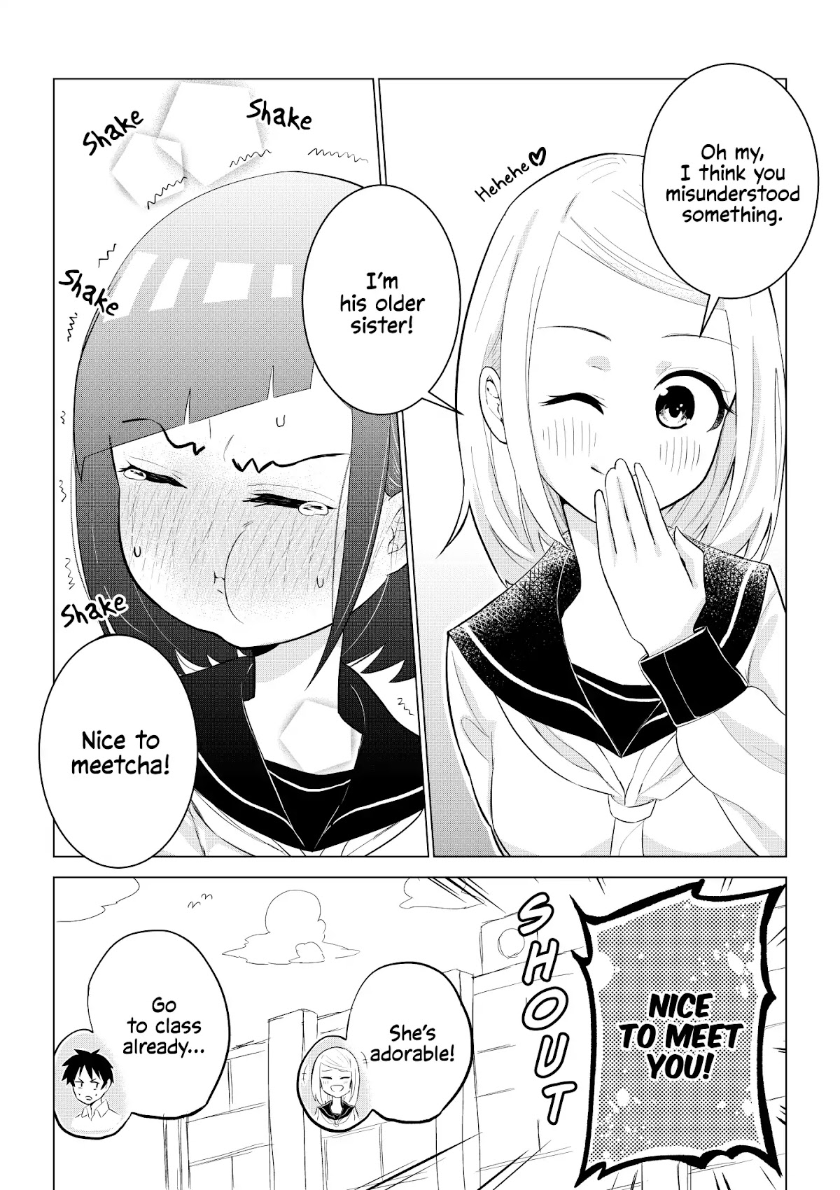 My Classmate Tanaka-san is Super Scary Chapter 7 page 4 - Chapter 7
