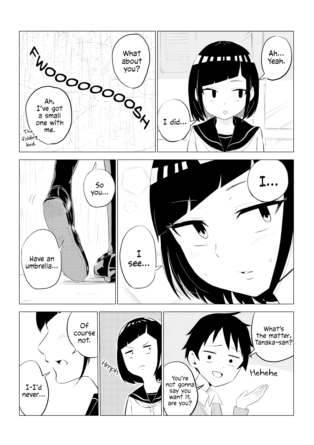 My Classmate Tanaka-san is Super Scary Chapter 8 page 2 - Chapter 8