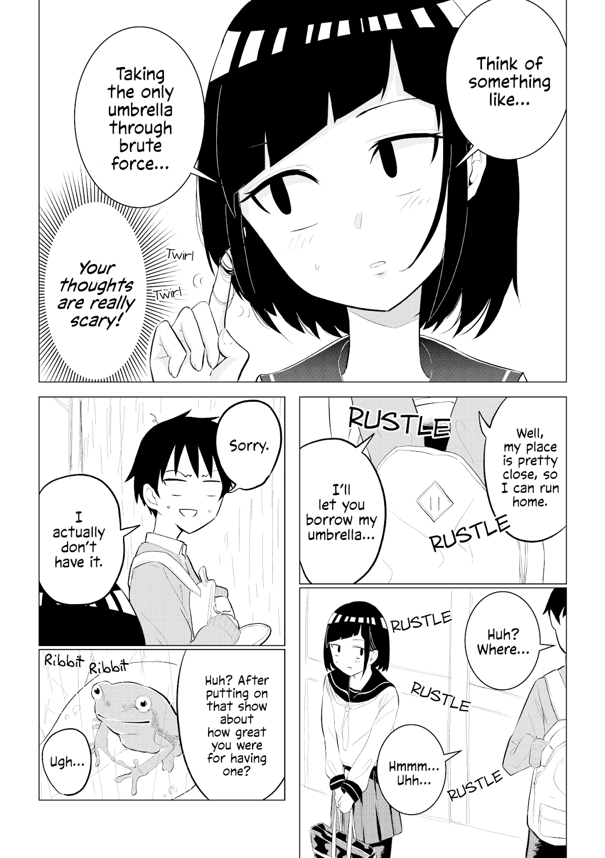My Classmate Tanaka-san is Super Scary Chapter 8 page 3 - Chapter 8
