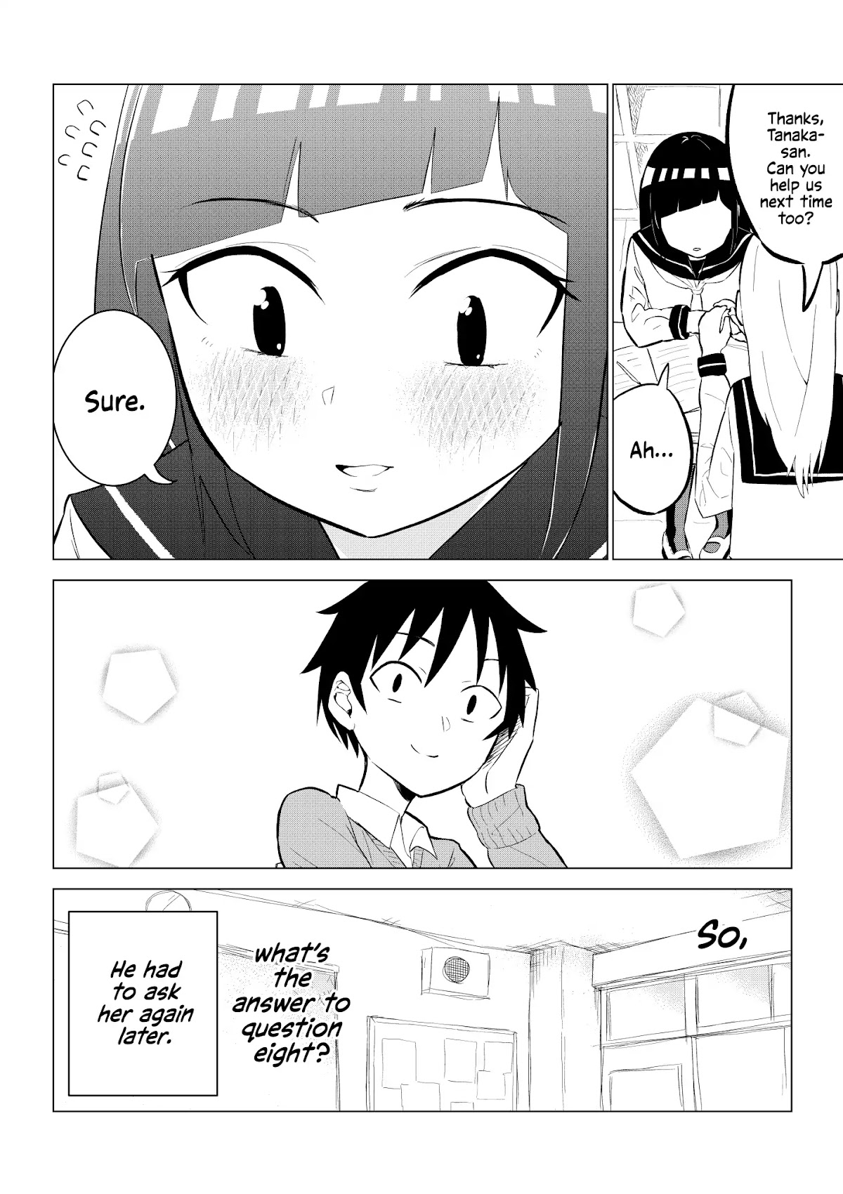 My Classmate Tanaka-san is Super Scary Chapter 9 page 4 - Chapter 9