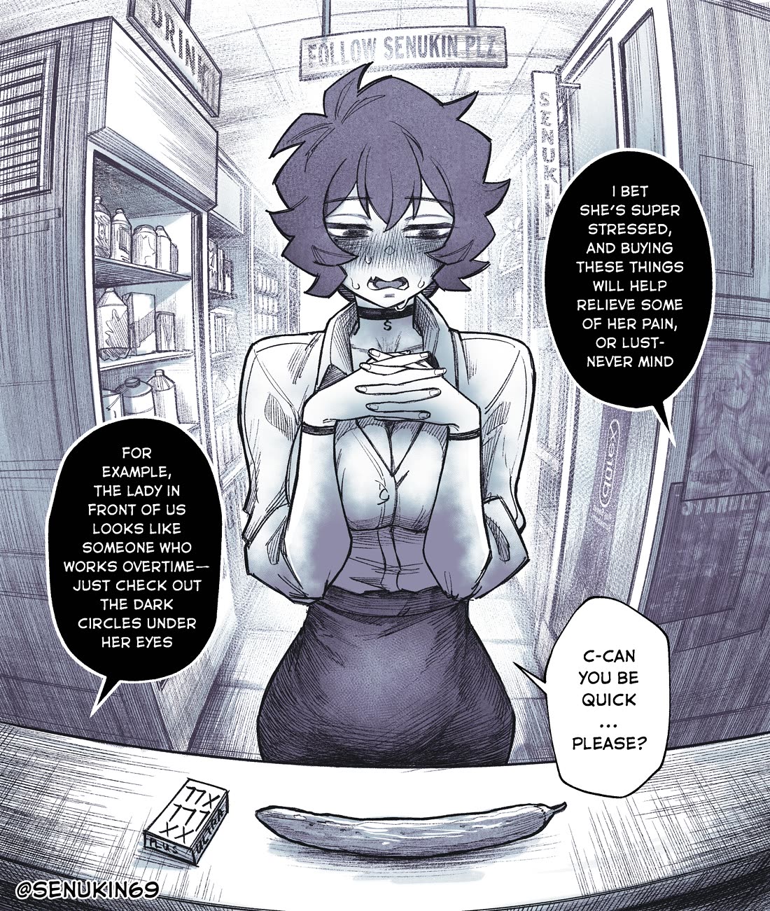 My Co-worker Is an Eldritch X! Chapter 1 page 2 - Chapter 1: Eldritch Behind the Counter?