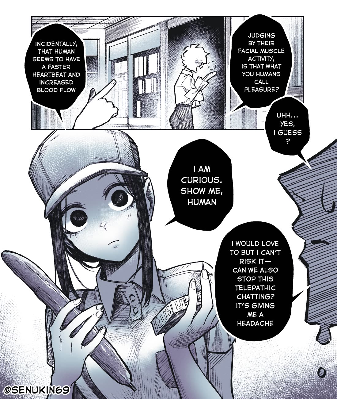 My Co-worker Is an Eldritch X! Chapter 1 page 5 - Chapter 1: Eldritch Behind the Counter?