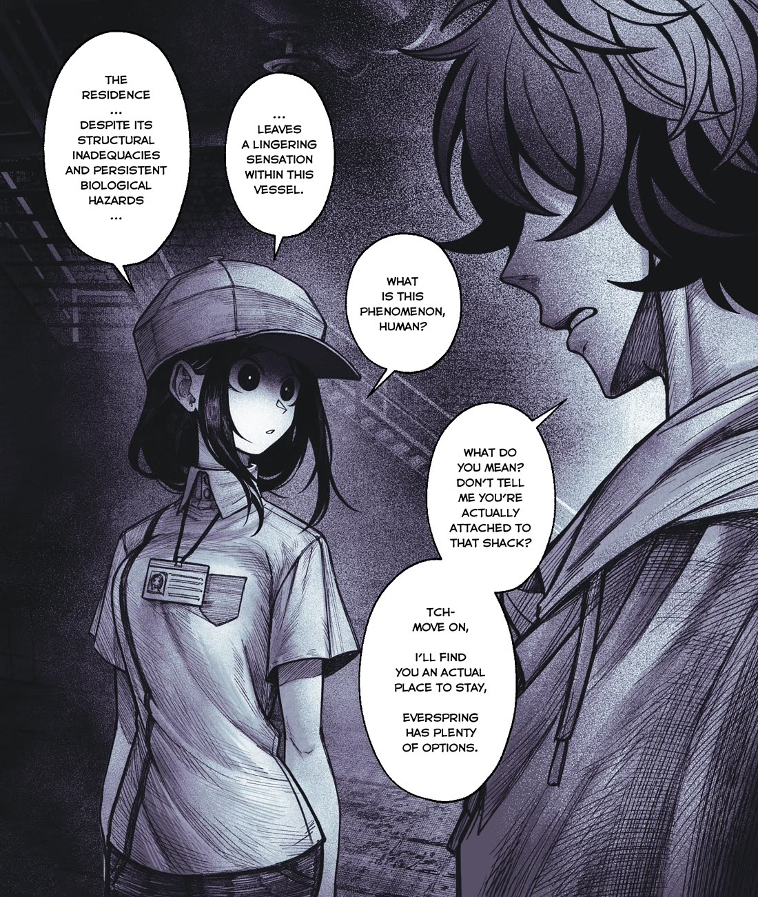 My Co-worker Is an Eldritch X! Chapter 10 page 1 - Chapter 10: The City Beyond the Veil (1)