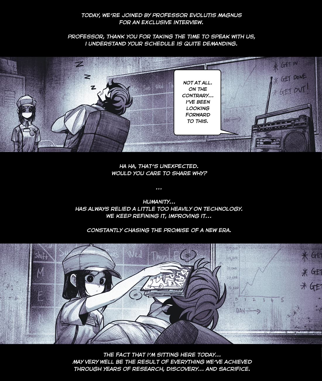 My Co-worker Is an Eldritch X! Chapter 10 page 13 - Chapter 10: The City Beyond the Veil (1)