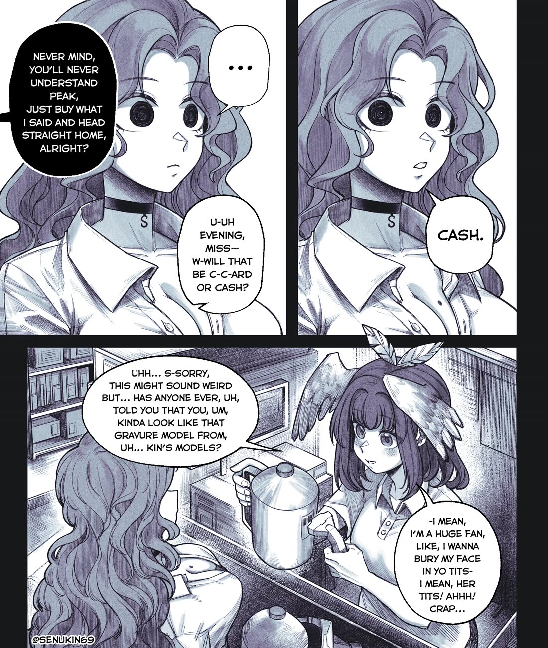My Co-worker Is an Eldritch X! Chapter 4 page 2 - Chapter 4: Time and Decay