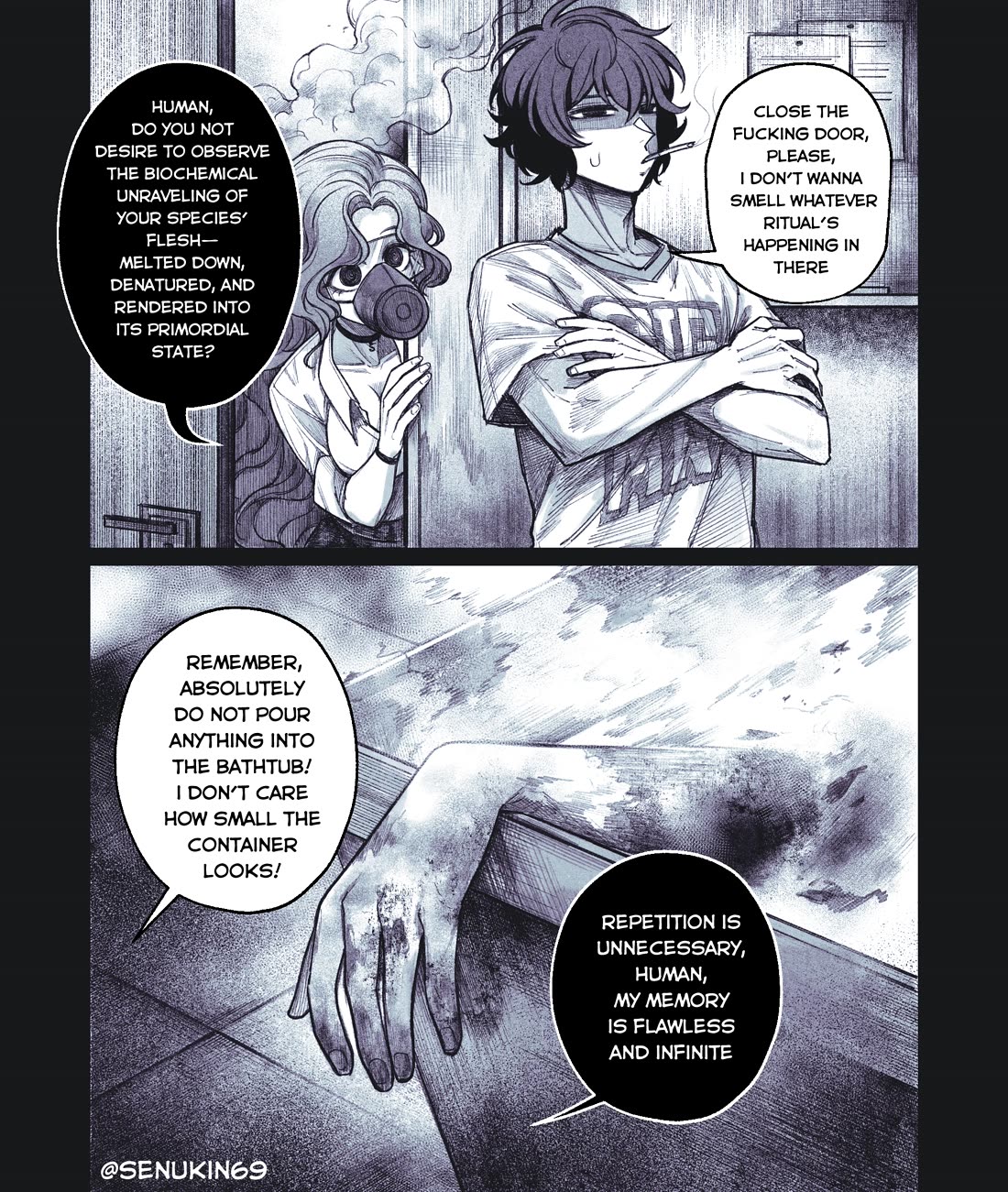 My Co-worker Is an Eldritch X! Chapter 4 page 5 - Chapter 4: Time and Decay
