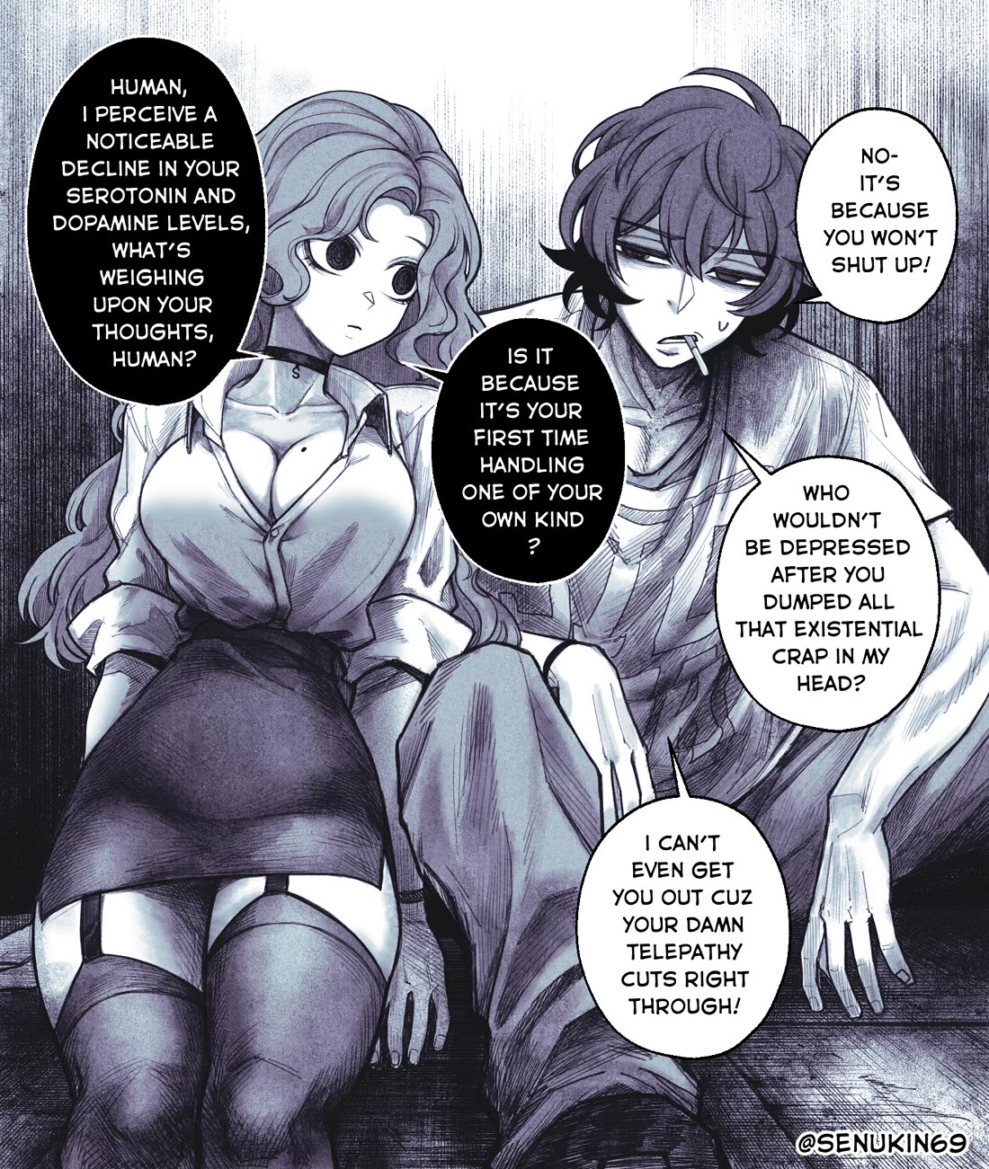 My Co-worker Is an Eldritch X! Chapter 5 page 1 - Chapter 5: To Attach