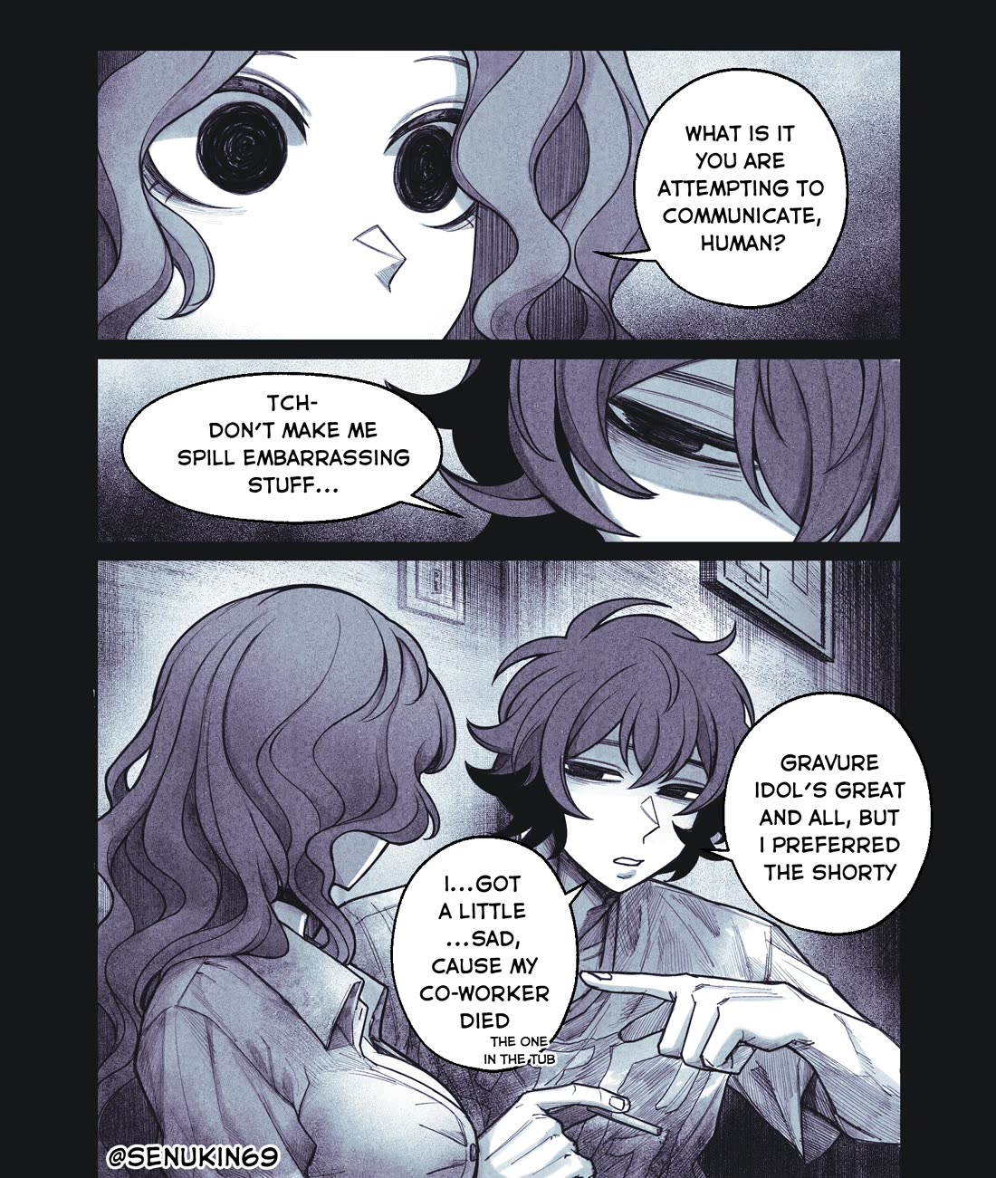 My Co-worker Is an Eldritch X! Chapter 5 page 5 - Chapter 5: To Attach