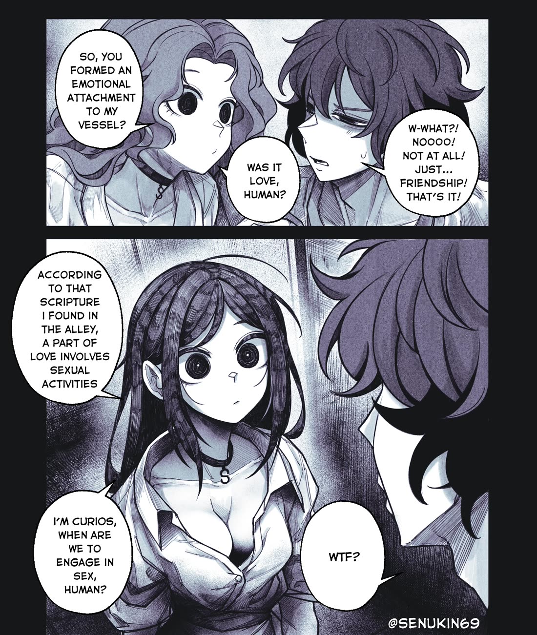 My Co-worker Is an Eldritch X! Chapter 5 page 6 - Chapter 5: To Attach