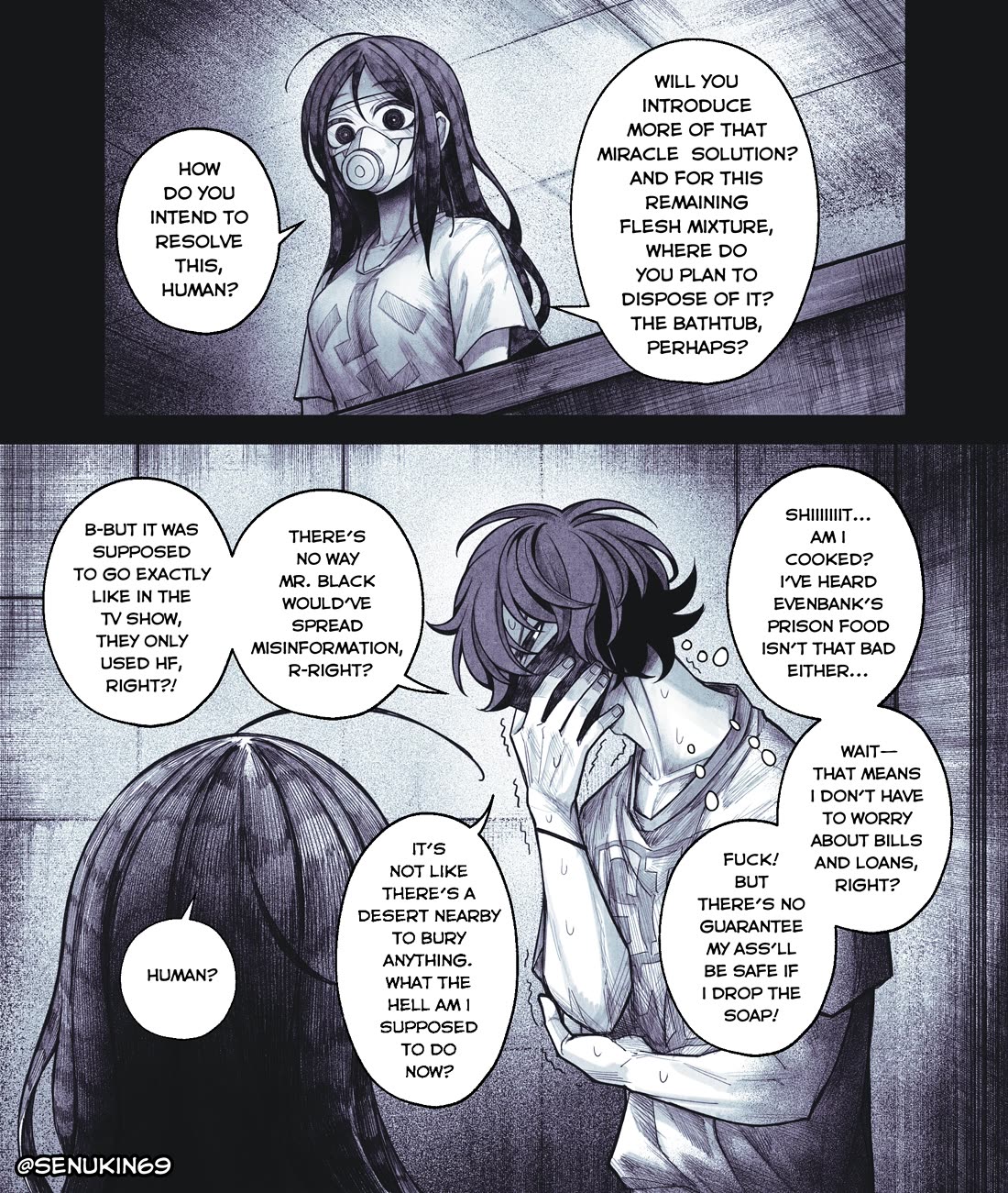 My Co-worker Is an Eldritch X! Chapter 6 page 2 - Chapter 6: The Final Feast