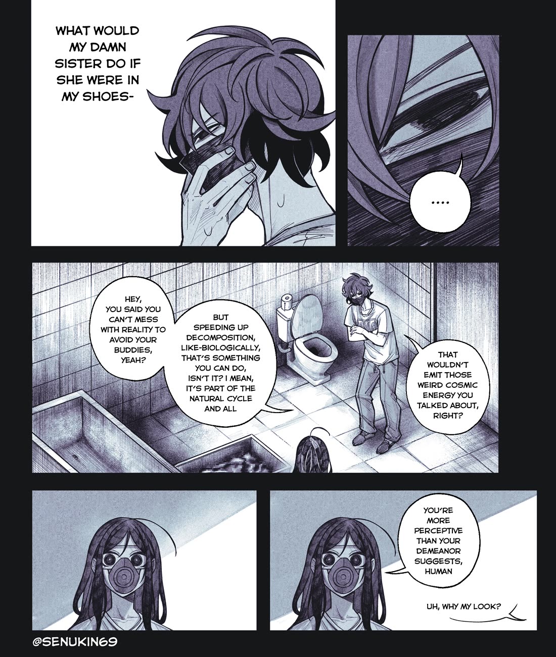 My Co-worker Is an Eldritch X! Chapter 6 page 3 - Chapter 6: The Final Feast