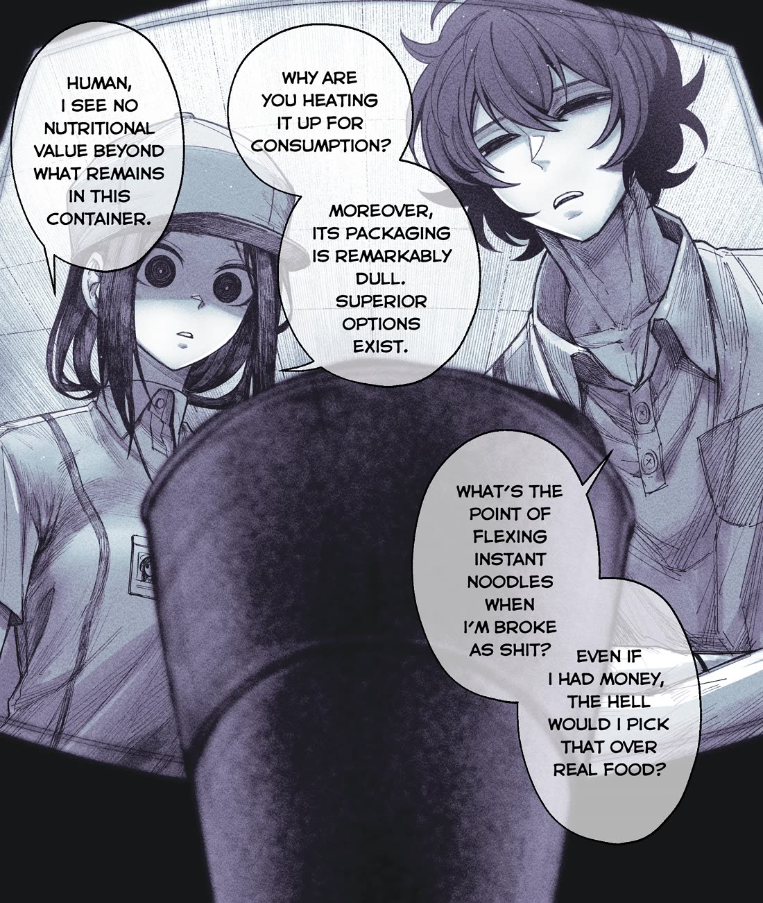 My Co-worker Is an Eldritch X! Chapter 8.1 page 1 - Chapter 8.1: The Residence (1)