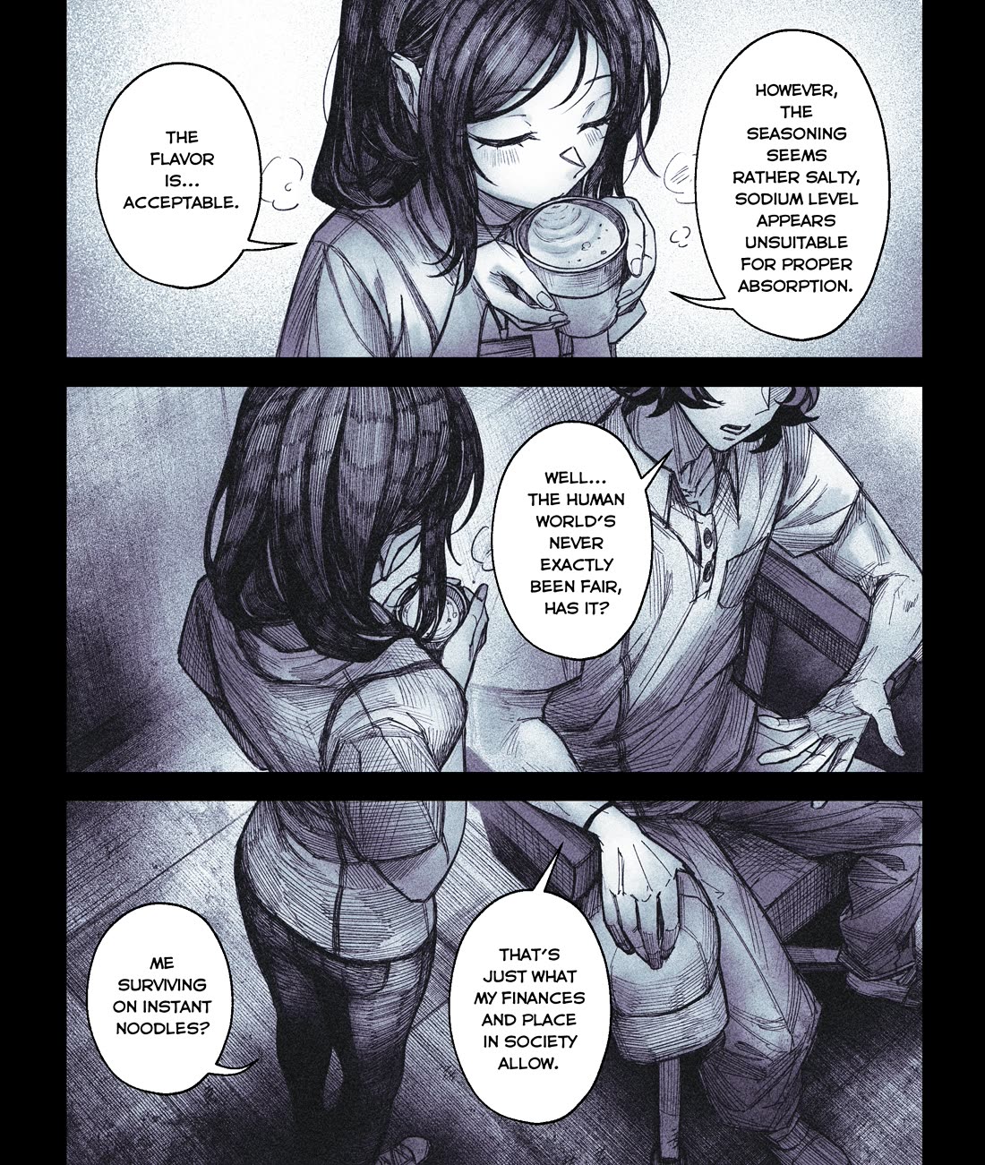 My Co-worker Is an Eldritch X! Chapter 8.1 page 4 - Chapter 8.1: The Residence (1)