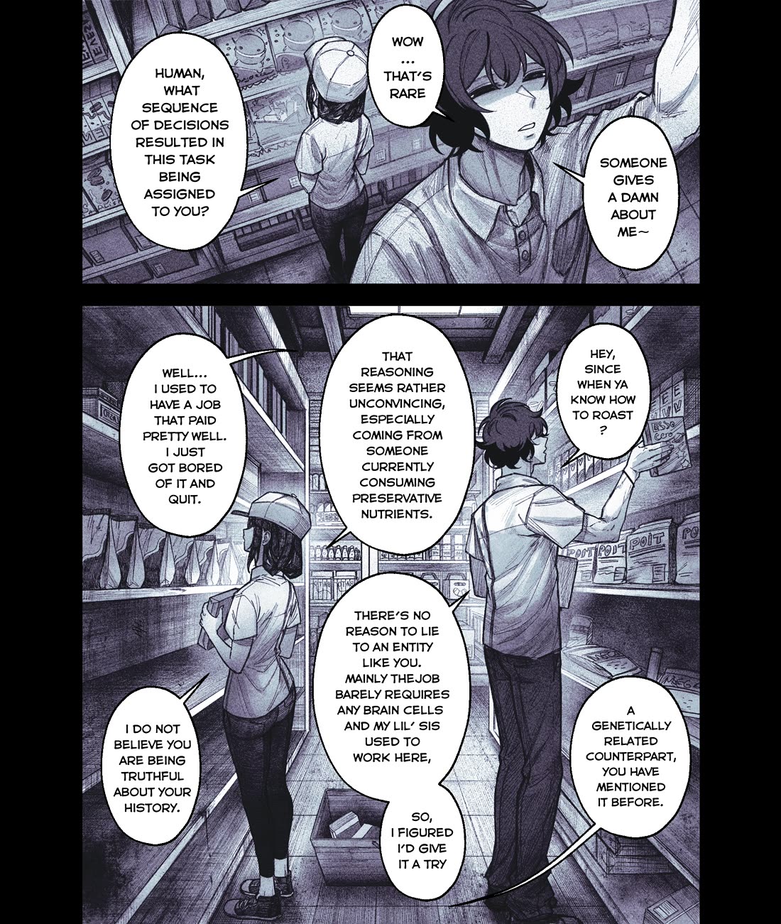 My Co-worker Is an Eldritch X! Chapter 8.2 page 1 - Chapter 8.2: The Residence (2)