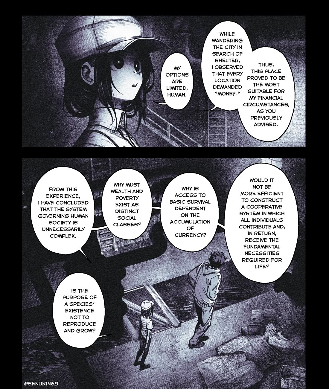 My Co-worker Is an Eldritch X! Chapter 9 page 4 - Chapter 9: The Assessment