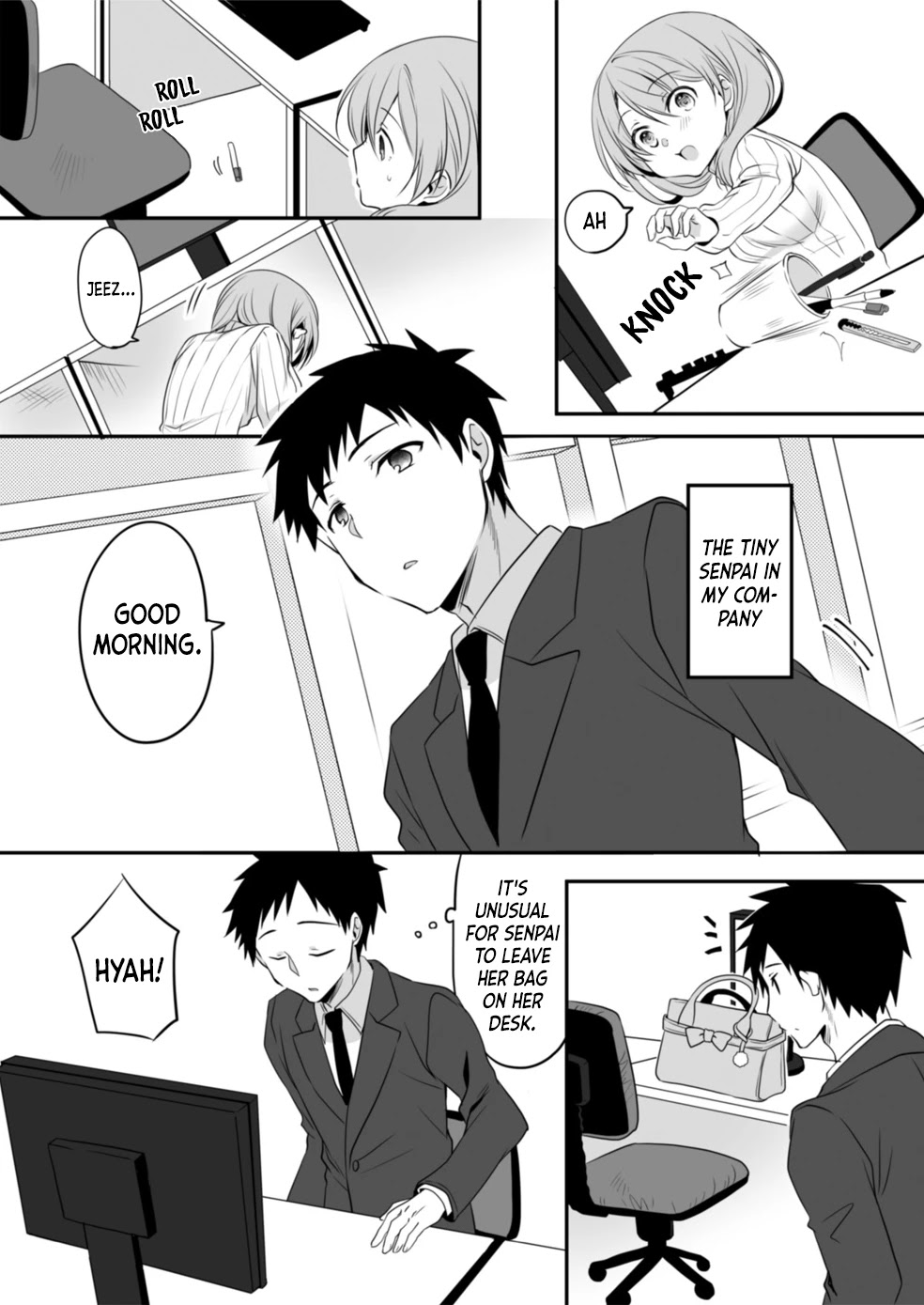 My Company's Small Senpai Chapter 15.5 page 2 - Chapter 15.5: End Vol. Chapter + Bonus Illustrations