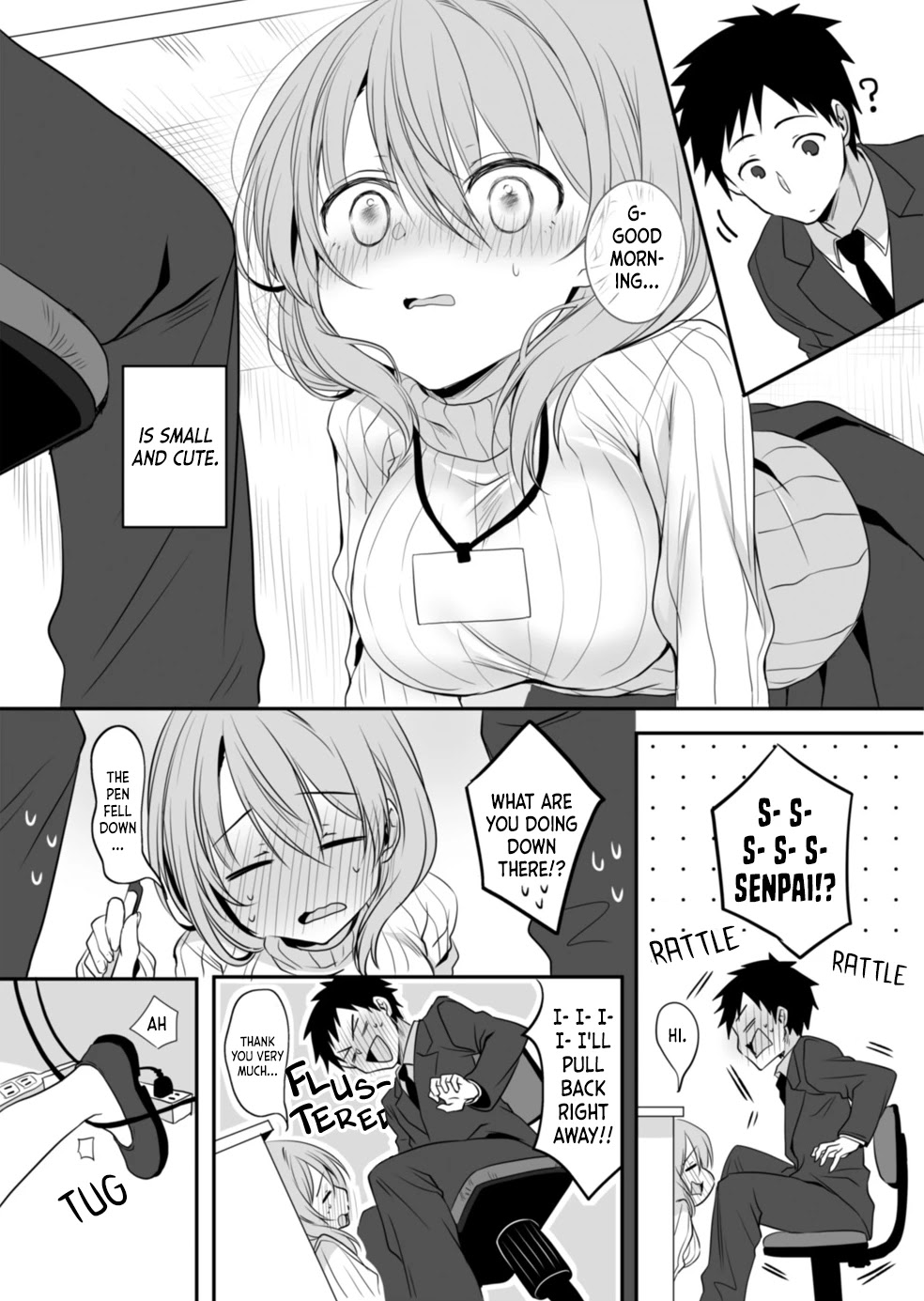 My Company's Small Senpai Chapter 15.5 page 3 - Chapter 15.5: End Vol. Chapter + Bonus Illustrations