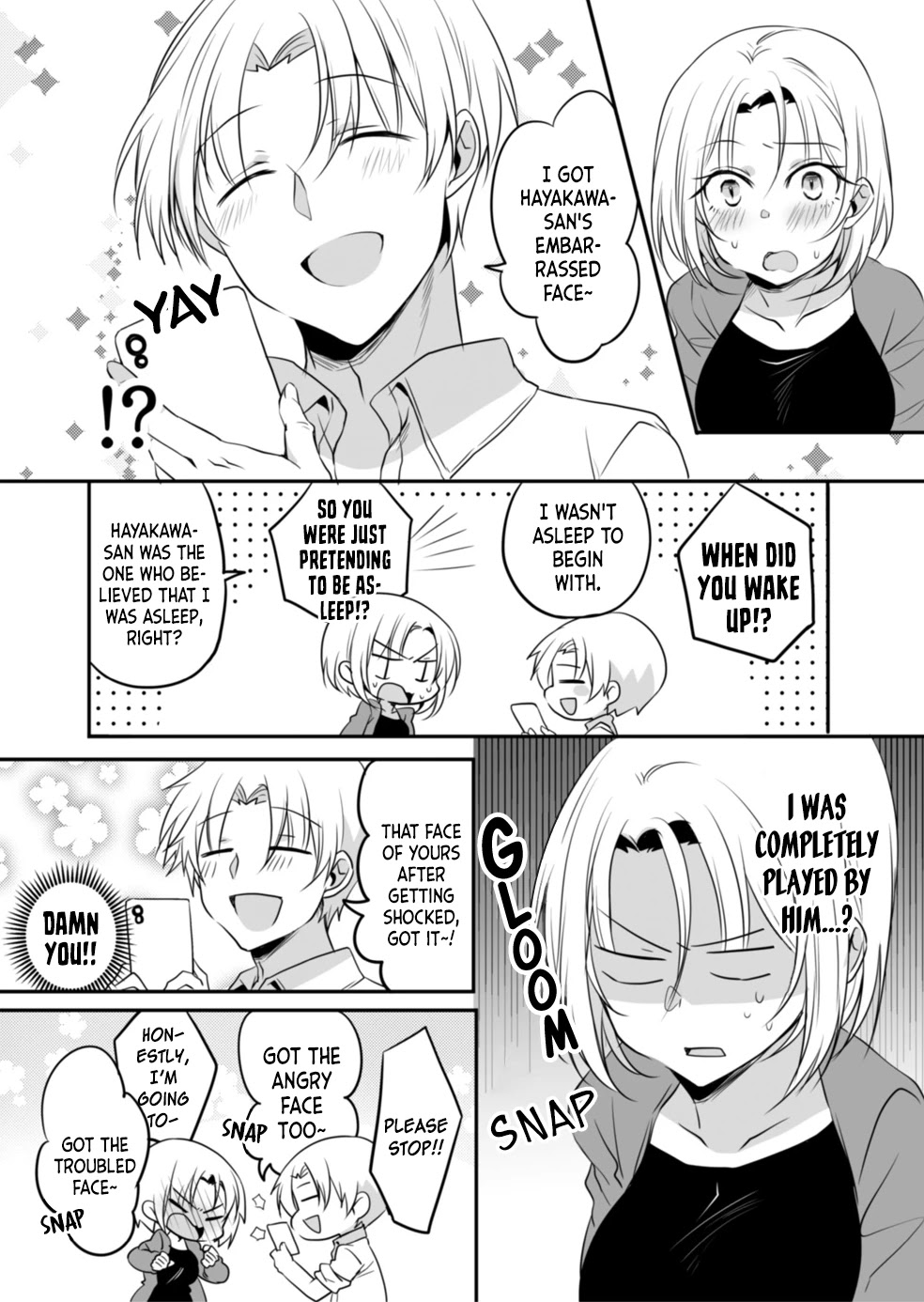 My Company's Small Senpai Chapter 15.5 page 8 - Chapter 15.5: End Vol. Chapter + Bonus Illustrations
