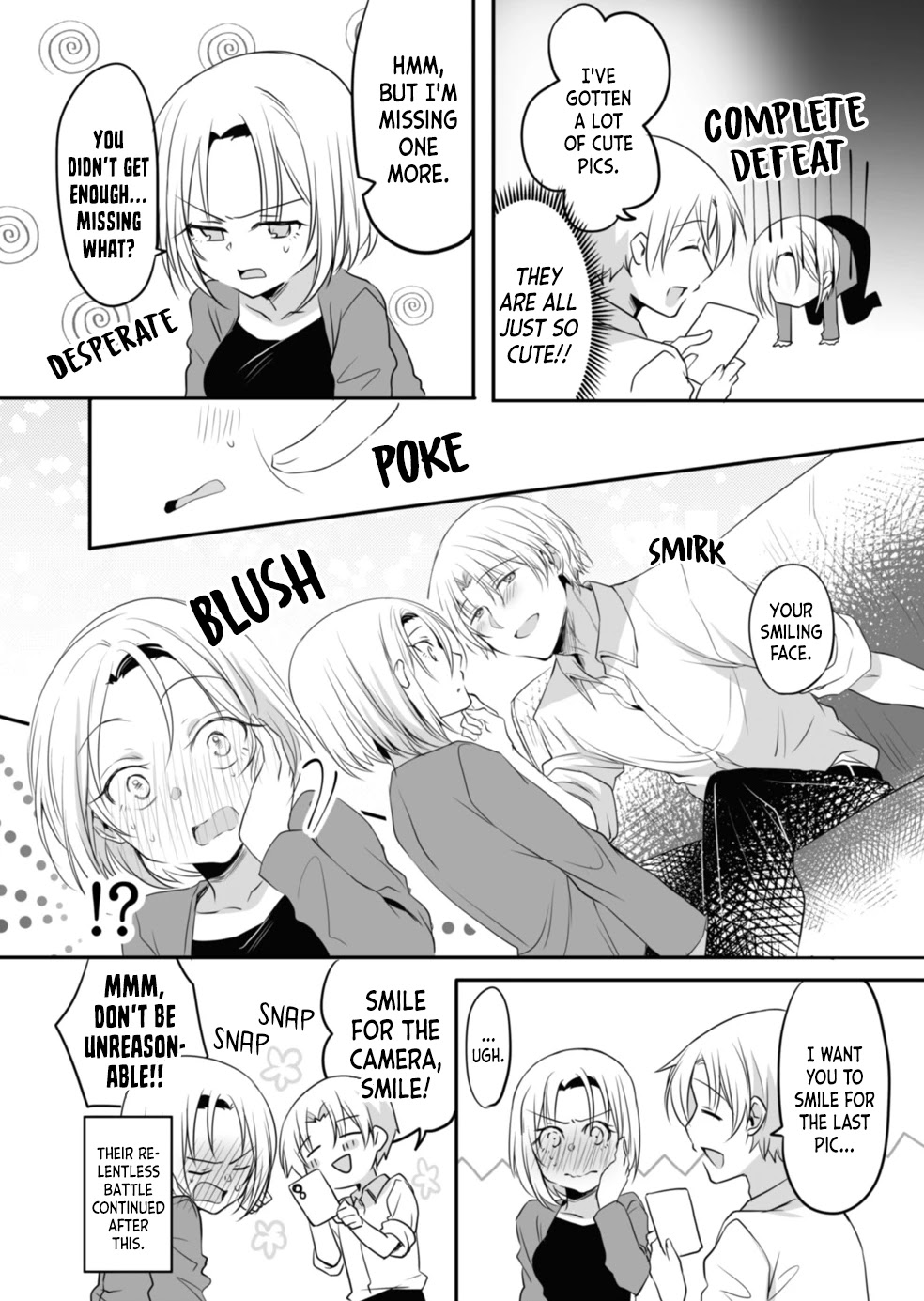My Company's Small Senpai Chapter 15.5 page 9 - Chapter 15.5: End Vol. Chapter + Bonus Illustrations