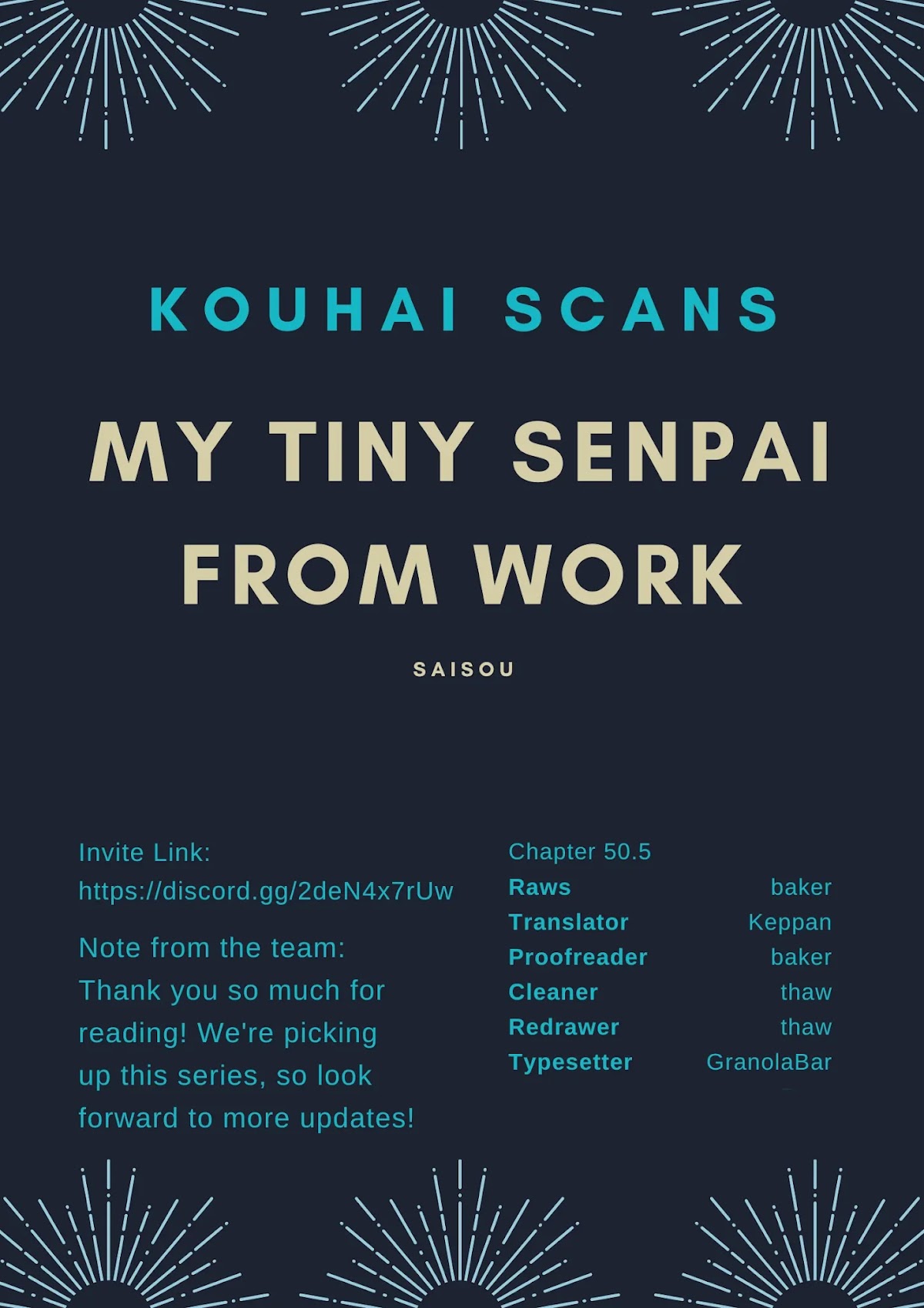 My Company's Small Senpai Chapter 50.5 page 7 - Chapter 50.5: Tiny Senpai & Wet Kouhai