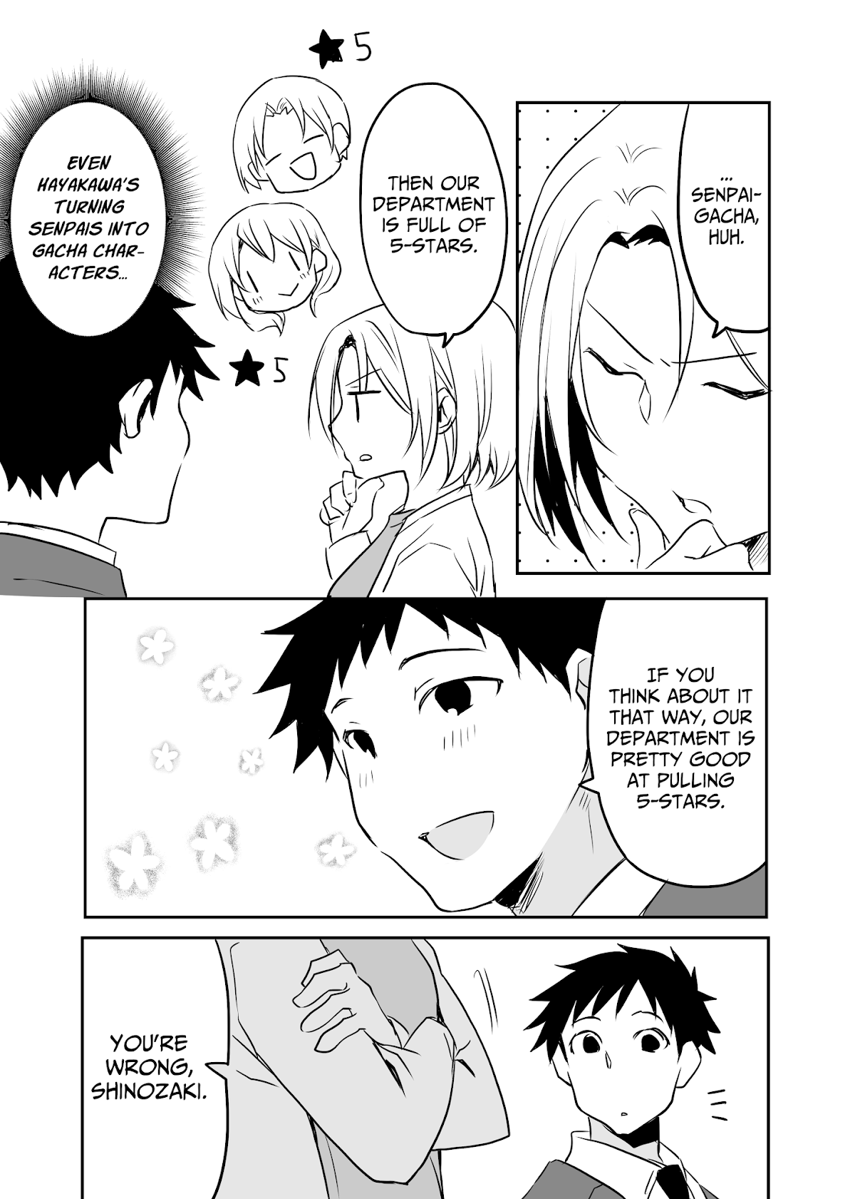 My Company's Small Senpai Chapter 54.5 page 1 - Chapter 54.5