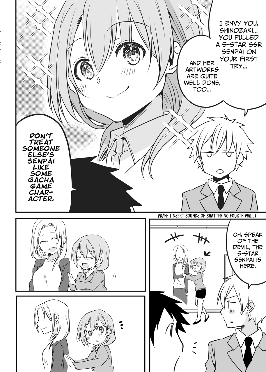 My Company's Small Senpai Chapter 54 page 2 - Chapter 54: Tiny Senpai & Gacha