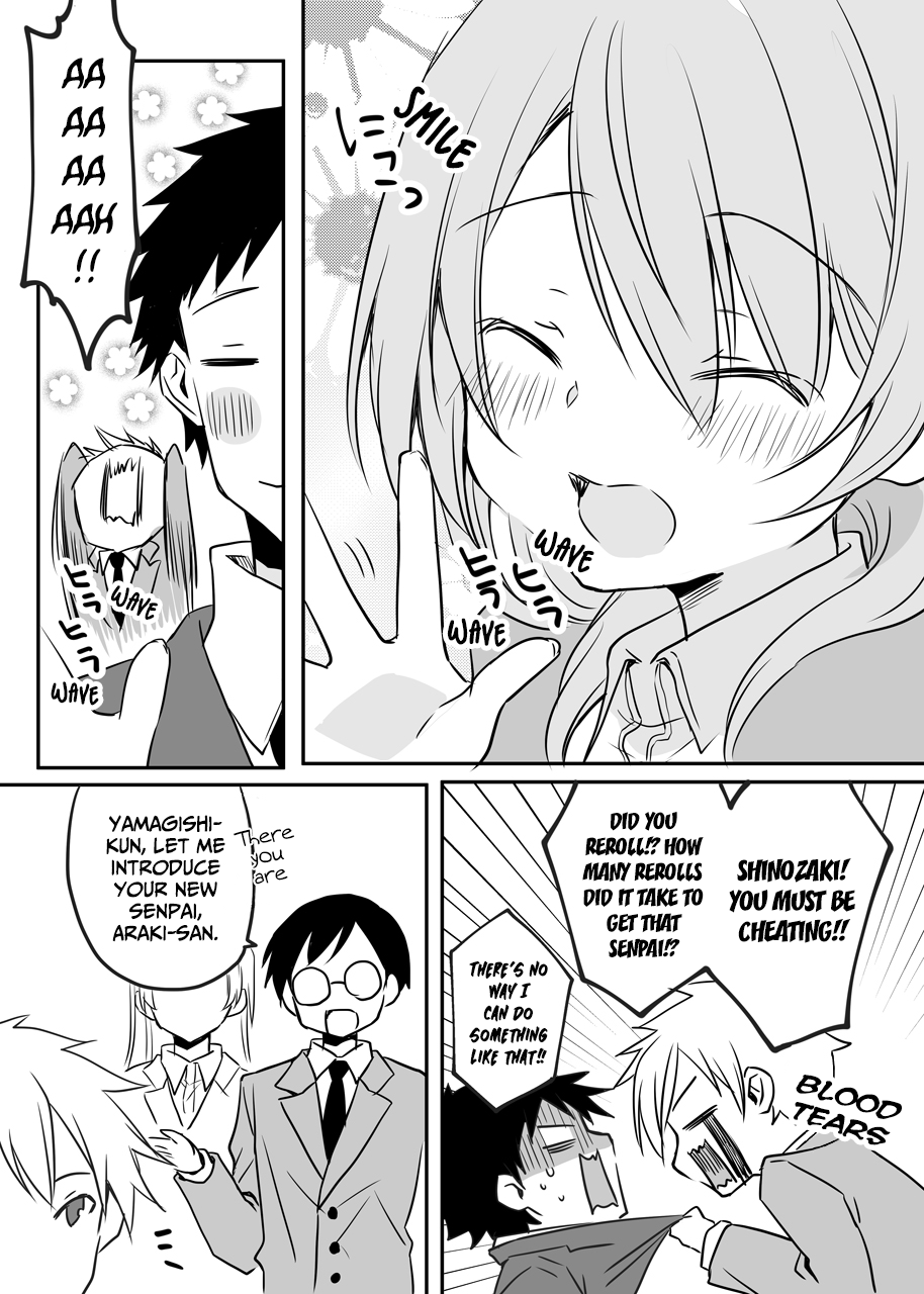 My Company's Small Senpai Chapter 54 page 3 - Chapter 54: Tiny Senpai & Gacha