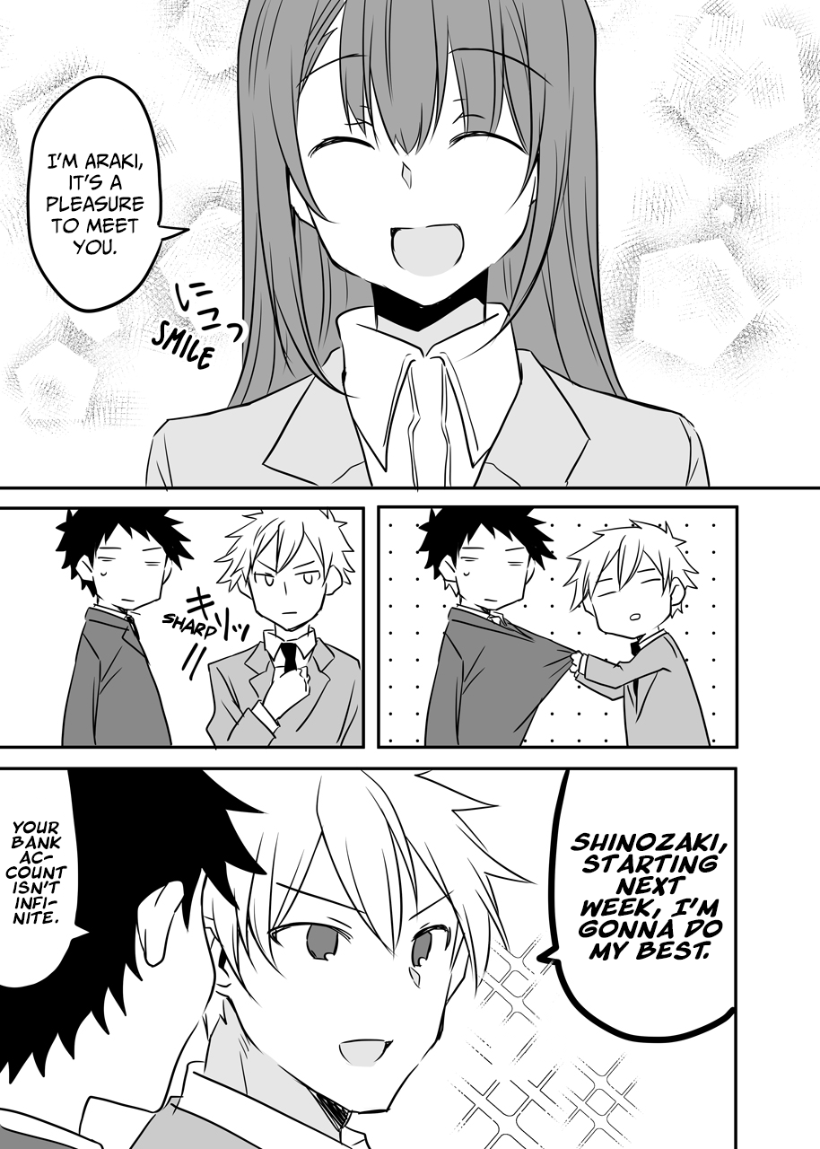 My Company's Small Senpai Chapter 54 page 4 - Chapter 54: Tiny Senpai & Gacha